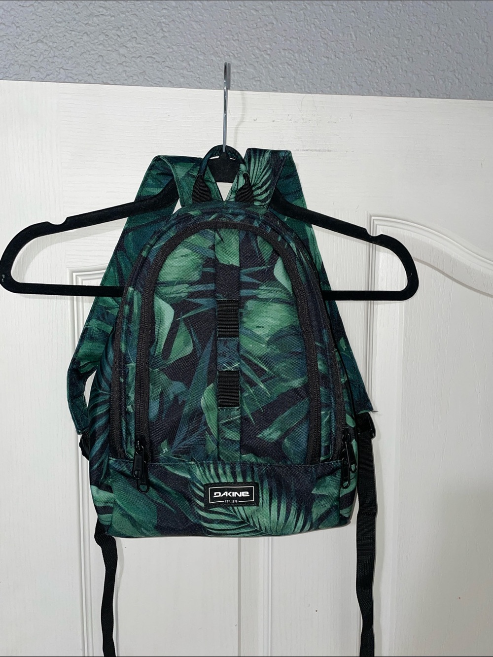 Dakine Tropical Leaf Print Green Mini Backpack